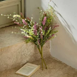 Lot de 2 bouquets de fleurs décoratives Oiselette