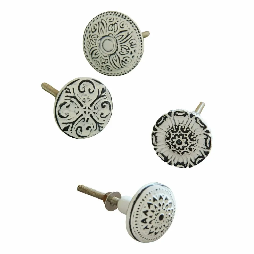 Lot de 4 boutons de commode Mildred