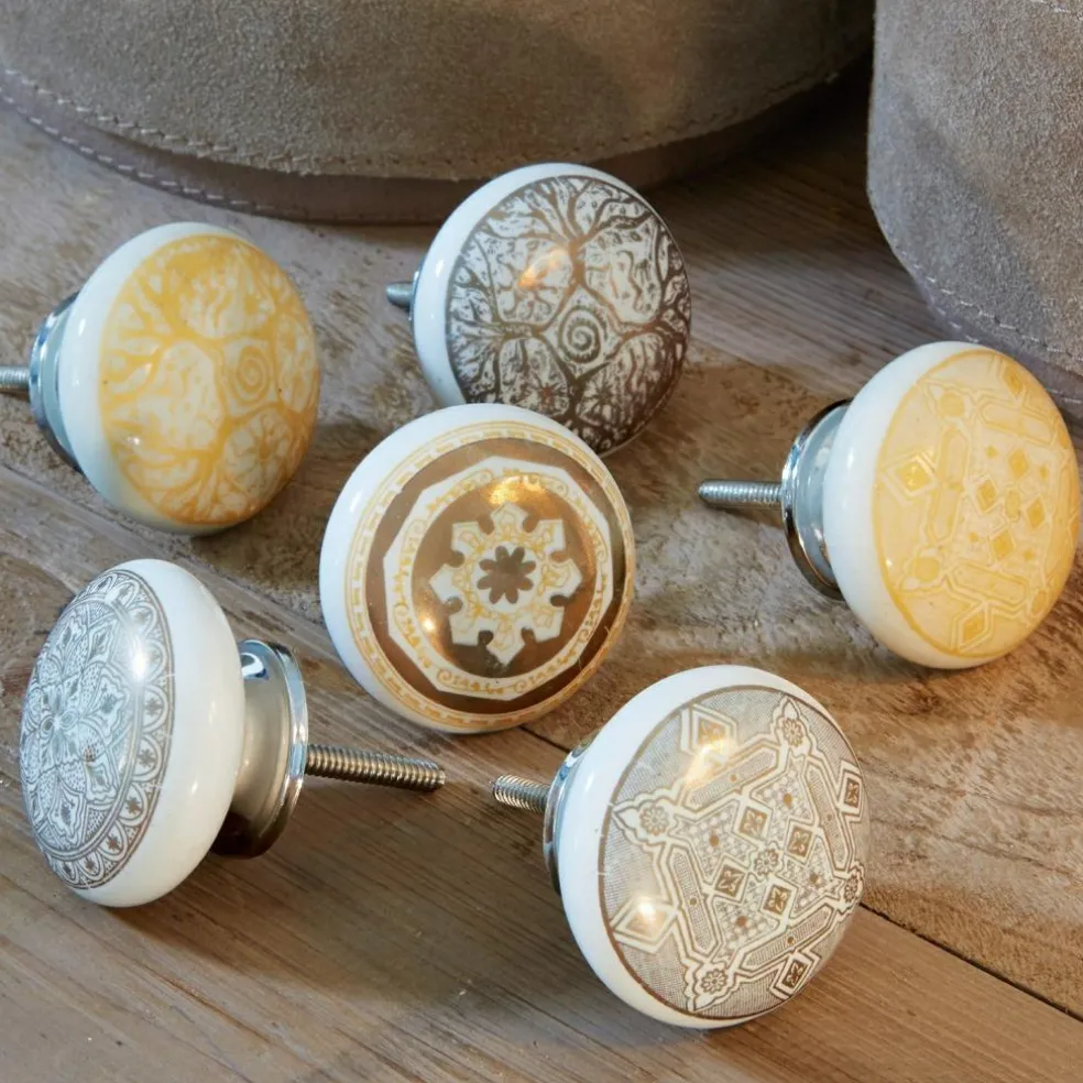 Lot de 6 boutons pour commode Tuffé