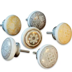 Lot de 6 boutons pour commode Tuffé