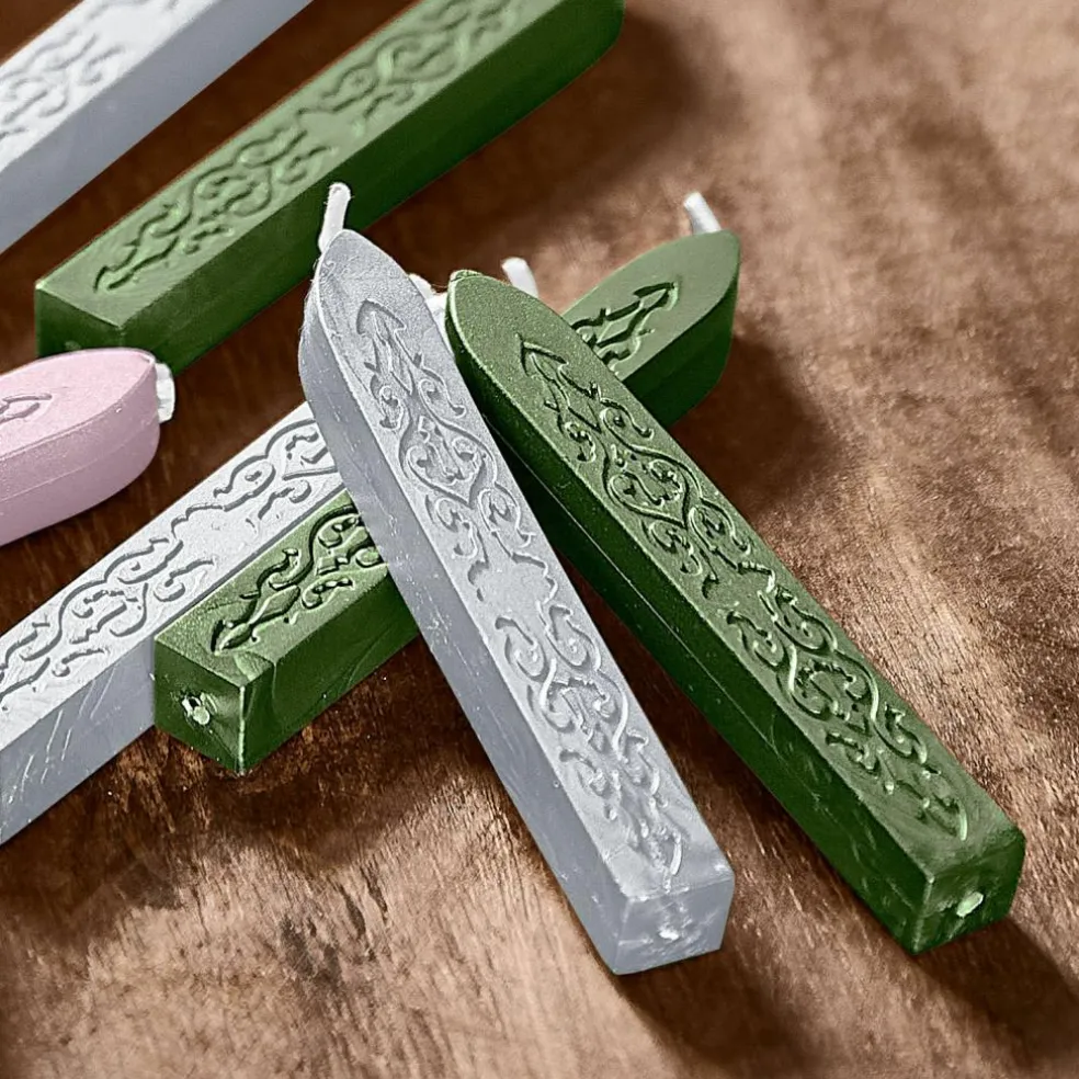 Lot de 12 bâtons de cire à cacheter Movique