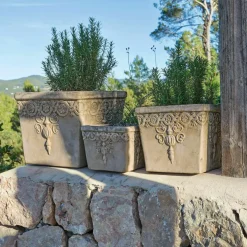 Lot de 3 cache-pots Bissone