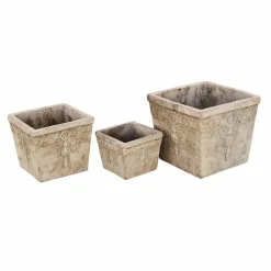 Lot de 3 cache-pots Bissone