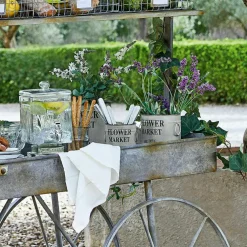 Lot de 3 cache-pots Flower Market