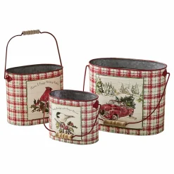 Lot de 3 cache-pots Fuzzy