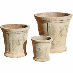 Lot de 3 cache-pots Nesrin