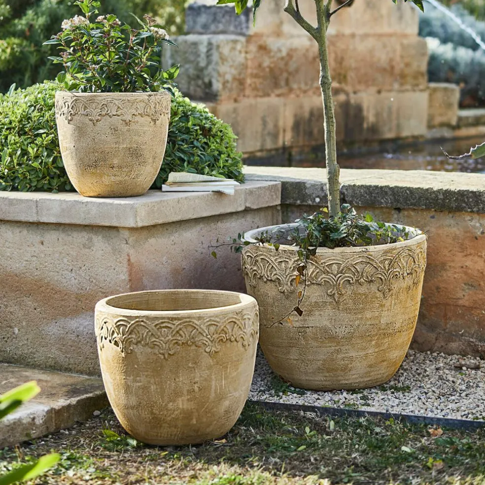 Lot de 3 cache-pots Serrat