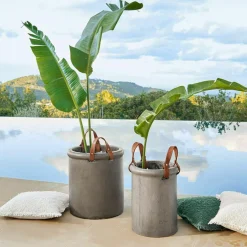 Lot de 2 cache-pots Tessonet