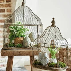 Lot de 2 cages à oiseaux Cavan