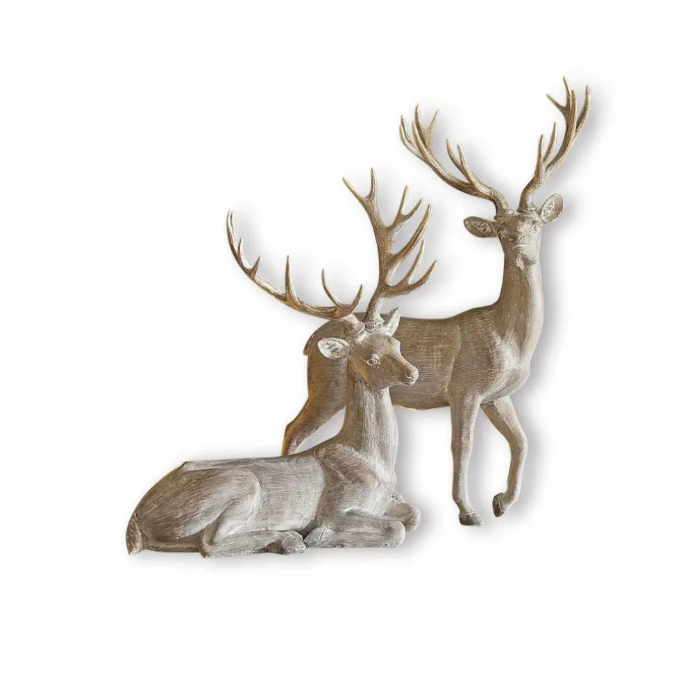Lot de 2 cerfs Barima