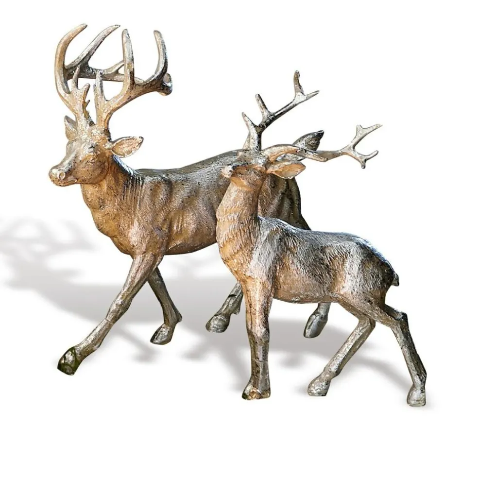 Lot de 2 cerfs Rudy & Son
