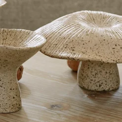 Lot de 3 champignons décoratifs Safoura