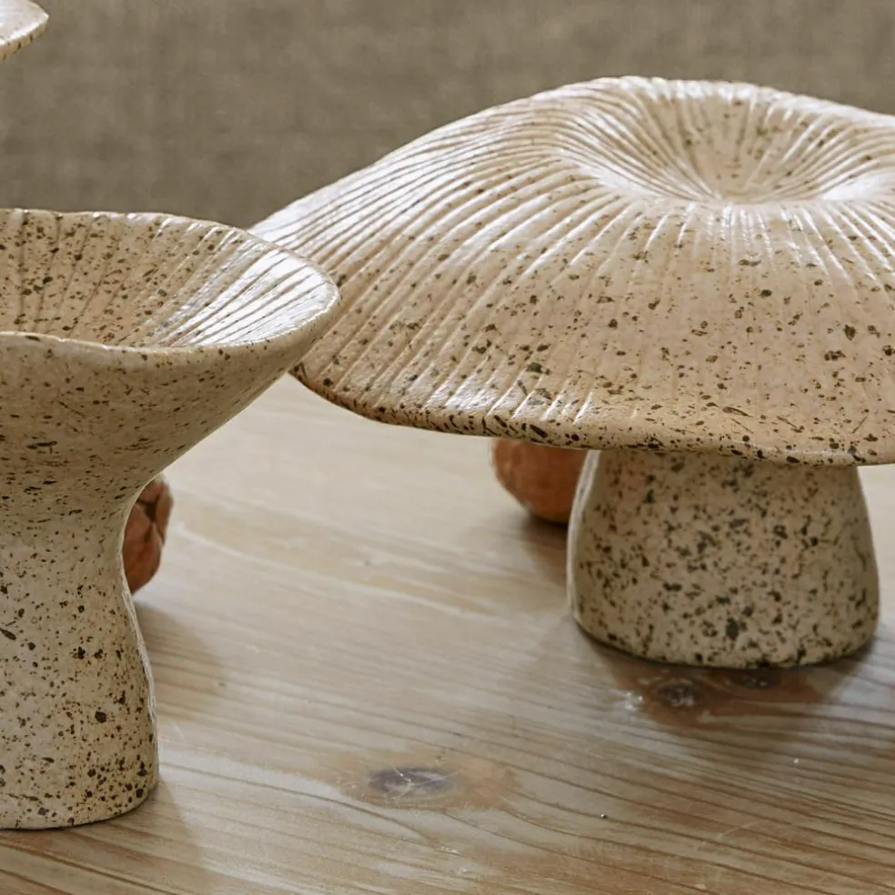 Lot de 3 champignons décoratifs Safoura