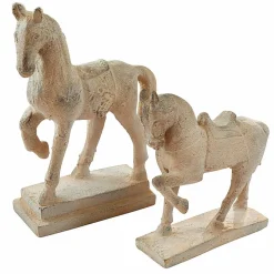 Lot de 2 chevaux décoratifs Mirandel