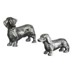 Lot de 2 chiens décoratifs Calwen