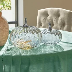 Lot de 2 citrouilles Perlouin