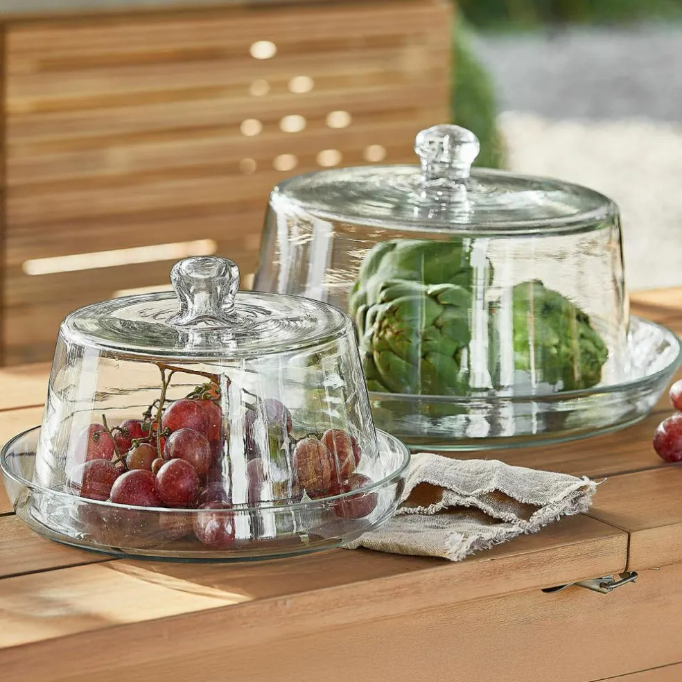 Lot de 2 cloches à gâteau Fixole