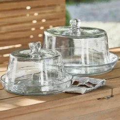 Lot de 2 cloches à gâteau Fixole