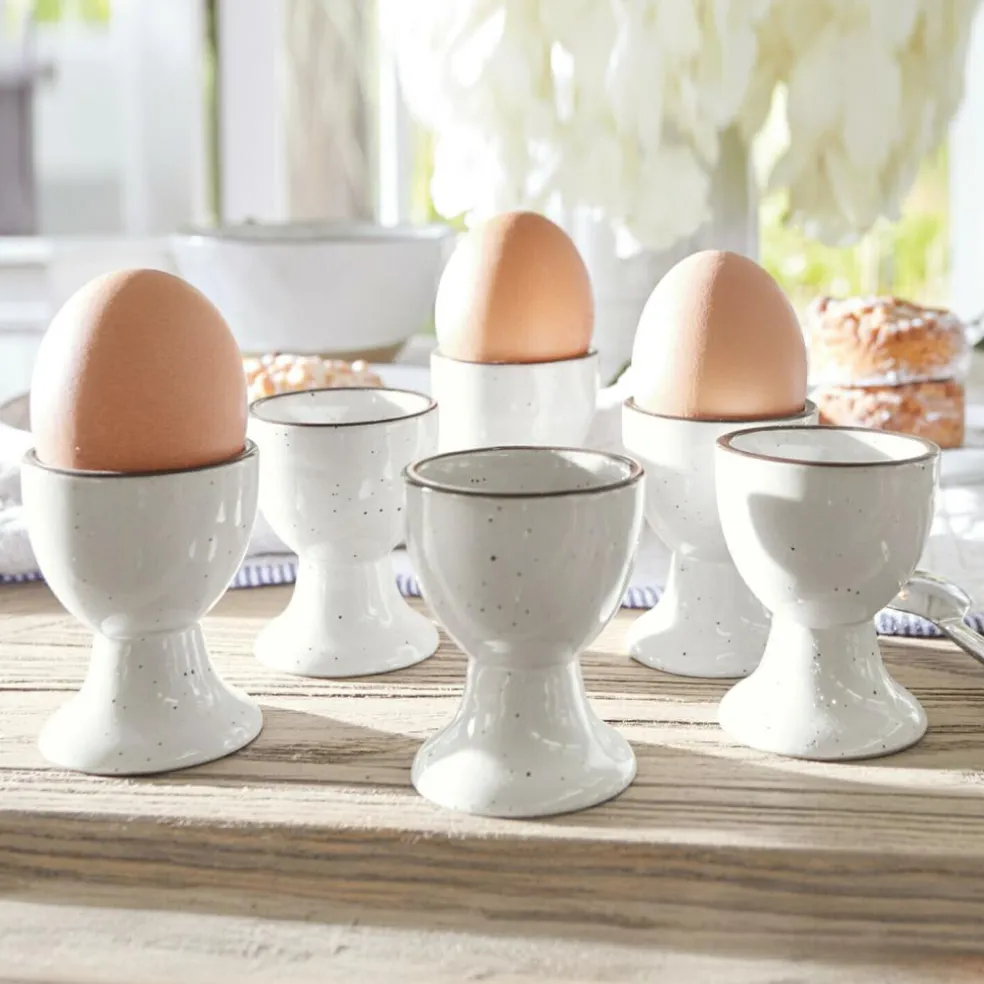 Lot de 6 coquetiers Biarré