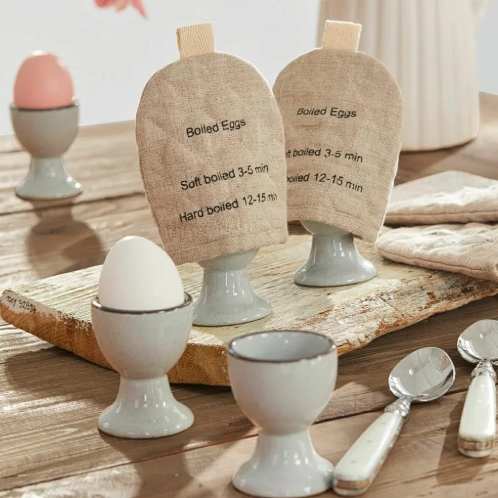 Lot de 6 coquetiers Biarré