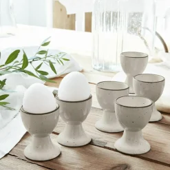 Lot de 6 coquetiers Biarré