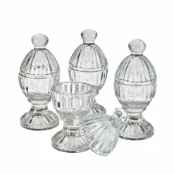 Lot de 4 coquetiers Uvirel