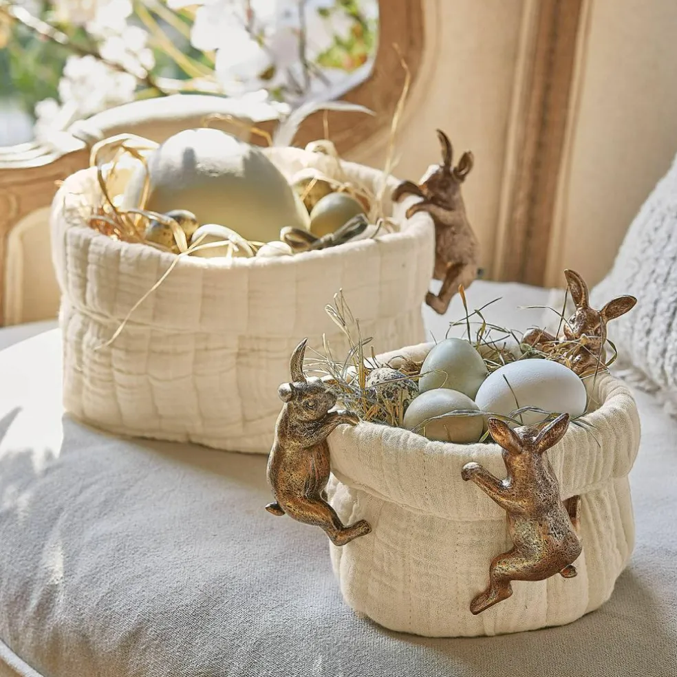 Lot de 2 corbeilles Huillé