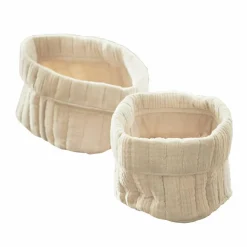 Lot de 2 corbeilles Huillé