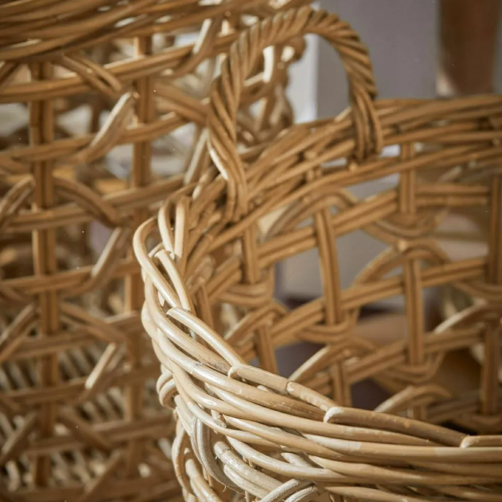 Lot de 2 corbeilles Qivoran