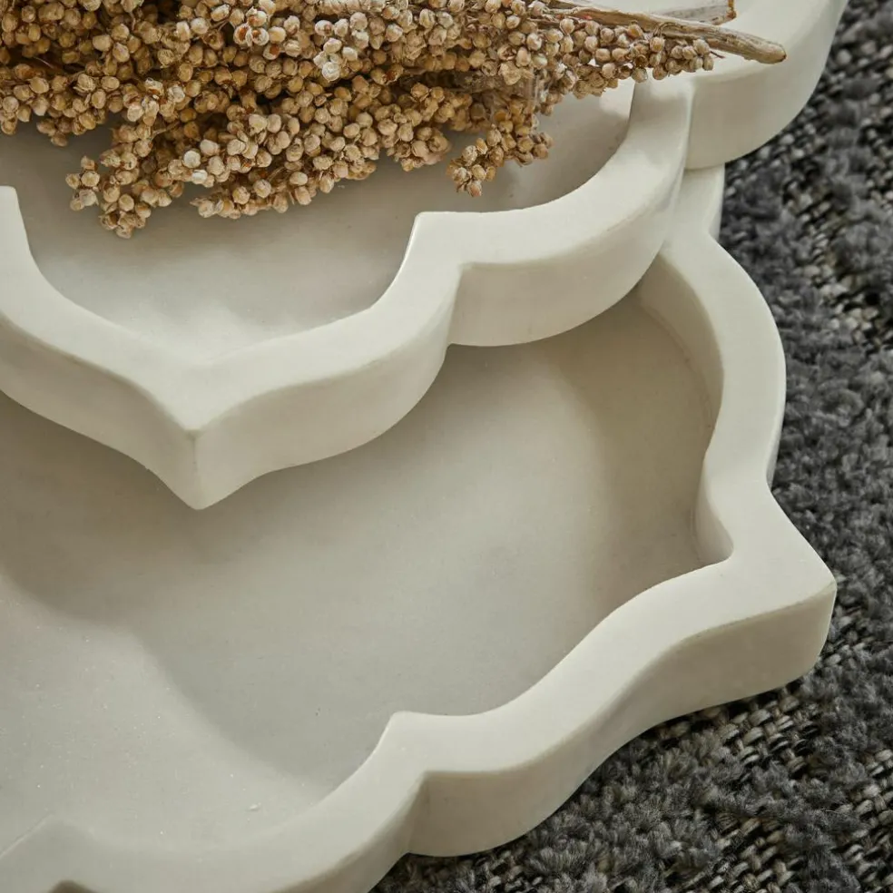 Lot de 2 coupelles plates Melisune