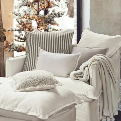 Lot de 4 coussins Valenciennes