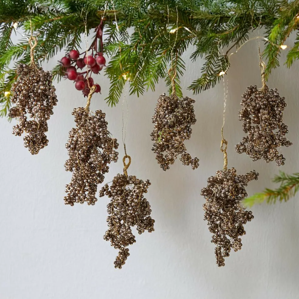 Lot de 6 décorations à suspendre Fadira