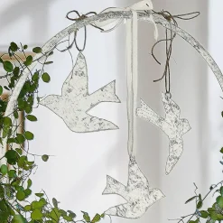 Lot de 8 décorations à suspendre Carrel