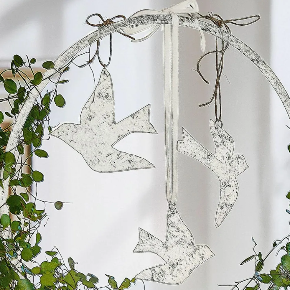 Lot de 8 décorations à suspendre Carrel