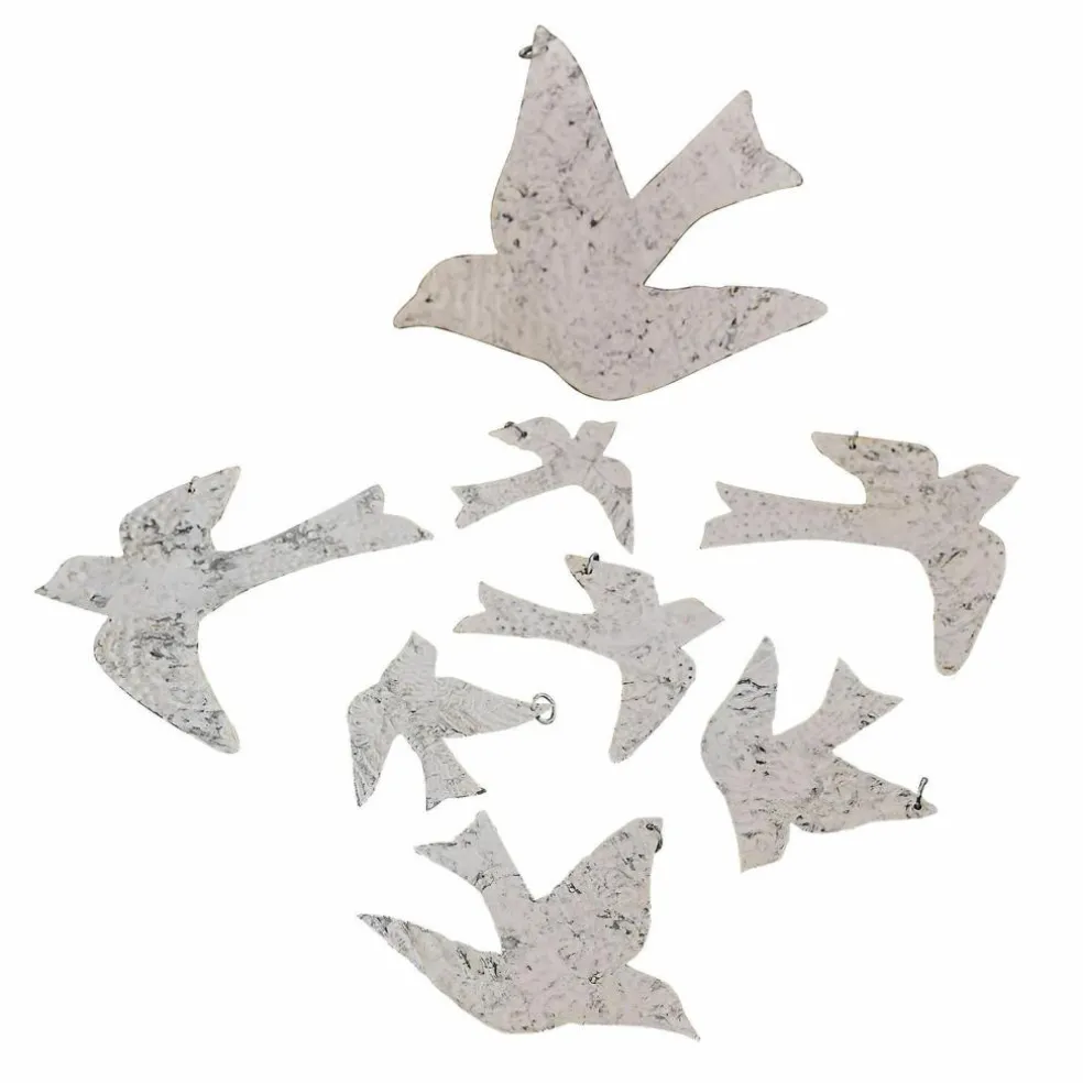 Lot de 8 décorations à suspendre Carrel