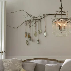 Lot de 4 décorations à suspendre Géraudet