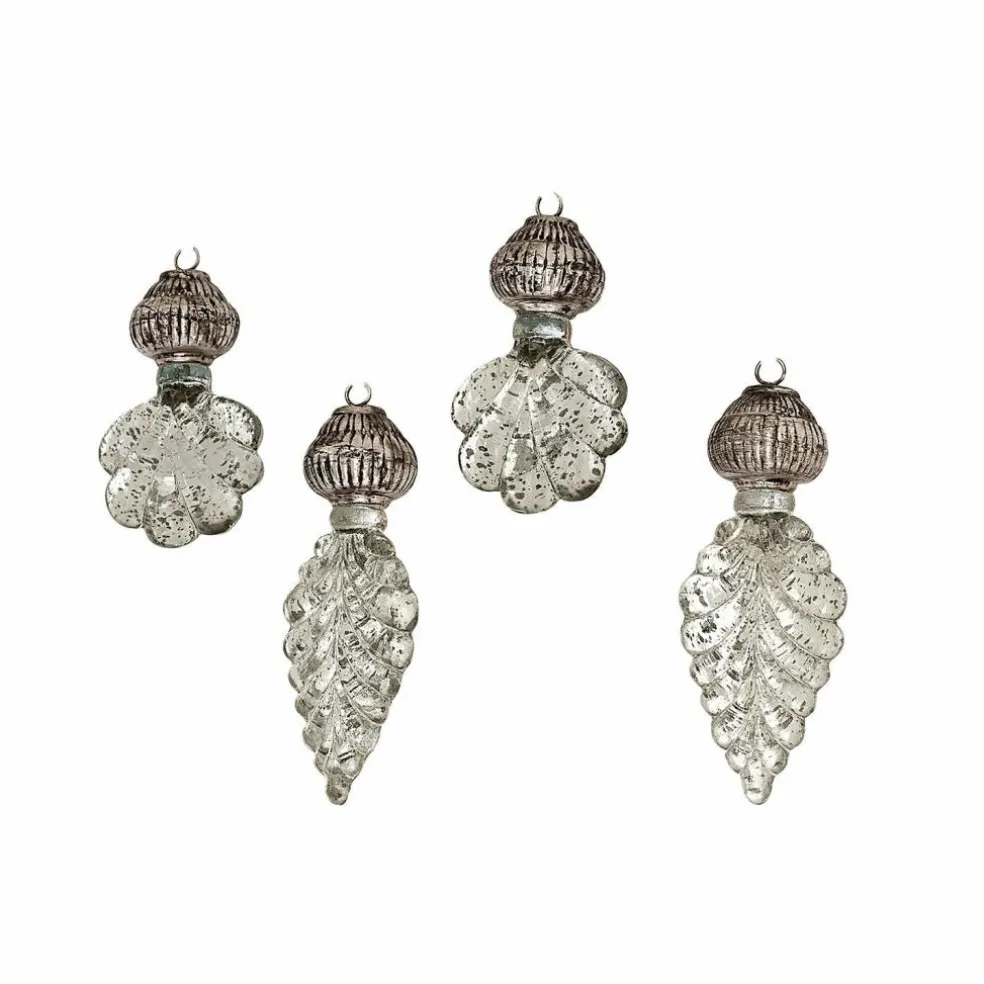 Lot de 4 décorations à suspendre Géraudet