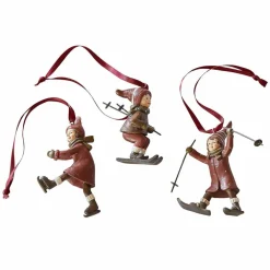 Lot de 3 décorations à suspendre Bibury