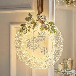 Lot de 3 décorations à suspendre Skadi