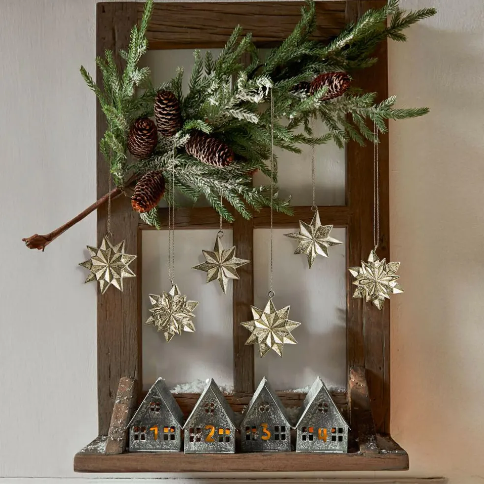 Lot de 6 décorations à suspendre Zamoura