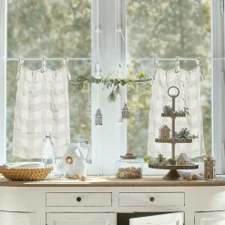 Lot de 4 décorations à suspendre Gabin