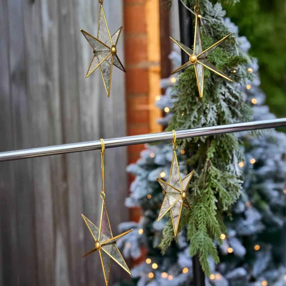 Lot de 4 décorations à suspendre Zaydan