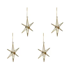 Lot de 4 décorations à suspendre Zaydan