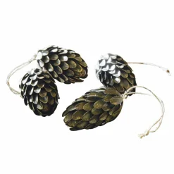 Lot de 4 décorations à suspendre Lonrai