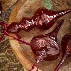 Lot de 4 décorations à suspendre Camorita