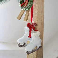 Lot de 4 décorations à suspendre Papeta