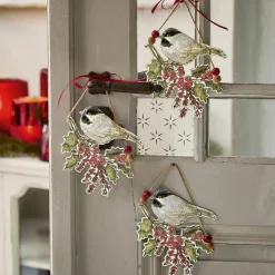 Lot de 3 décorations à suspendre Eliza