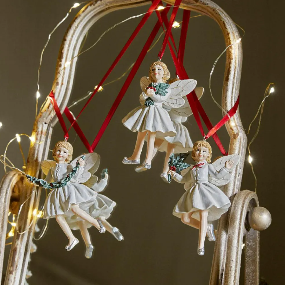 Lot de 3 décorations à suspendre Solenisse