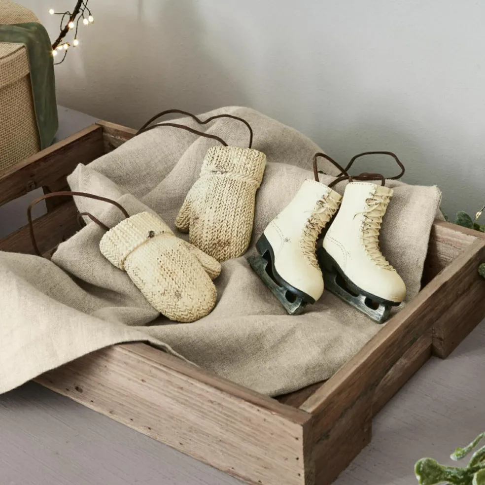 Lot de 4 décorations à suspendre Collines