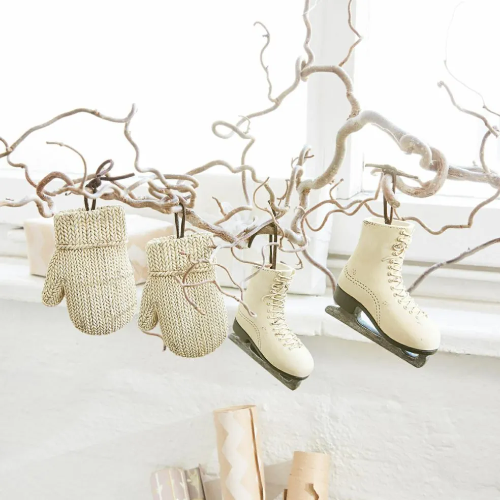 Lot de 4 décorations à suspendre Collines